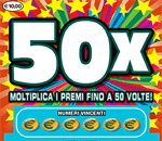 Scratch card 50x