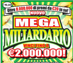 Mega billionaire scratch card