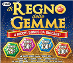 Scratch card Kingdom of gems