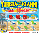 Scratch card tourist for 10 years