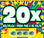 Scratch card 20x