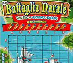 Scratch card naval battle