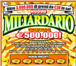 Billionaire scratch card